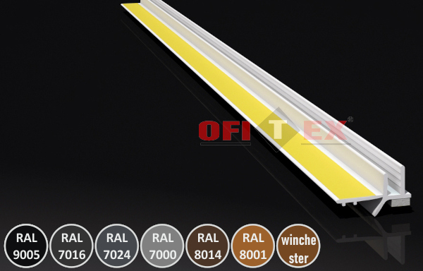 Listwa przyokienna PCV 6/3 mm EKO PLUS